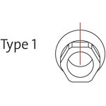 Solid abutm angled 18°Type1 NP 3,5D5,0