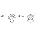 Ti-base ASCFlex Type 1/SC D3,8 A01 GH1,0