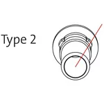 Pilier 18° type 2 D3,8 D5,0 GH1,0/1,8