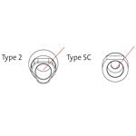 Base titane ASCFlex 2/SC D3.4-5.2 GH 1.0