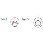 Ti-base ASC Flex incl. screw Type 1 SF D
