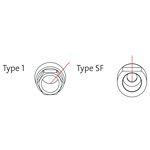Ti-base ASC incl.screw Type 1SF GH 1,0