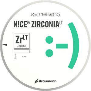 n!ce® ZirconiaLT, White, 14mm | Straumann Group - Straumann USA