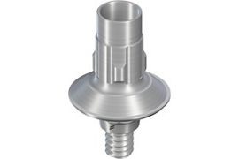 WN Variobase®, for crown - with screw, Ø 7mm, H 6.5mm, TAN