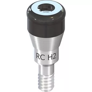 RC Novaloc® ADLC, straight, Ø 3.8mm, H 2mm, TAV