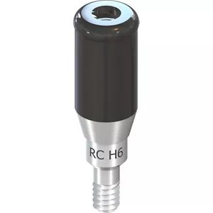RC Novaloc® ADLC, diritta, Ø 3.8mm, H 6mm, TAV