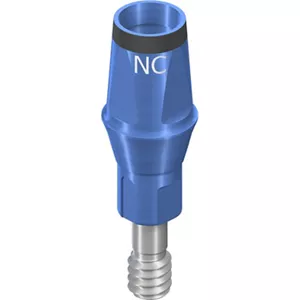 NC Cem. Abutment, D 3.5, GH 1, AH 4