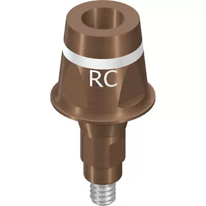 RC Cem. Abutment, D 6.5, GH 1, AH 5.5