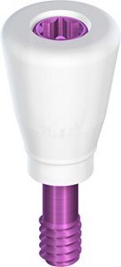 RC Healing Abutment, conical, Ø 4.5mm, H 4mm, ZrO2/TAN | Straumann ...