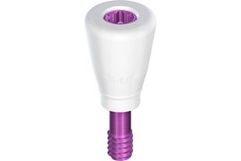 RC Healing Abutment, conical, Ø 4.5mm, H 4mm, ZrO2/TAN