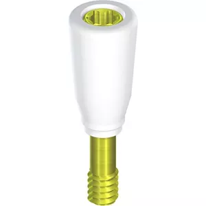 NC Healing Abutment, conical, Ø 3.6mm, H 5mm, ZrO2/TAN