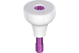 RC Healing Abutment, conical, Ø 6.5mm, H 4mm, ZrO2/TAN