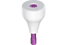 RC Healing Abutment, conical, Ø 6.5mm, H 6mm, ZrO2/TAN