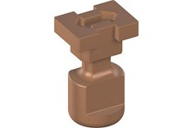 Impression Post for closed tray, abutment level, Screw-retained Abutments, non-engaging