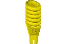 NC Novaloc® Plan Abutment - angled 15°, H 2-6mm, Type B, POM