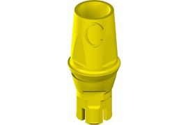 NC PLAN Cementable Abutment - D 3.5mm, GH 1mm, AH 4mm, POM