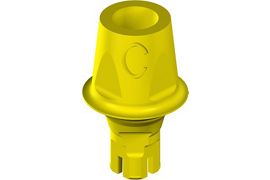 NC PLAN Cementable Abutment - D 5mm, GH 1mm, AH 4mm, POM
