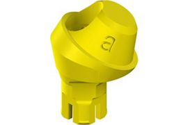 NC Plan screw-retained abutment, POM - angled 30°, D 4.6mm, GH 2.5mm, Type A