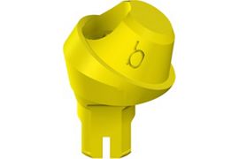 NC Plan screw-retained abutment, POM - angled 30°, D 4.6mm, GH 2.5mm, Type B
