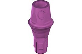 RC PLAN Cementable Abutment - D 5mm, GH 2mm, AH 4mm, POM