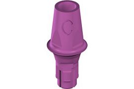 RC PLAN Cementable Abutment - D 5mm, GH 1mm, AH 5.5mm, POM