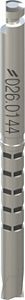 Milling cutter, Ø 2.2mm, guided, stainless steel | Straumann