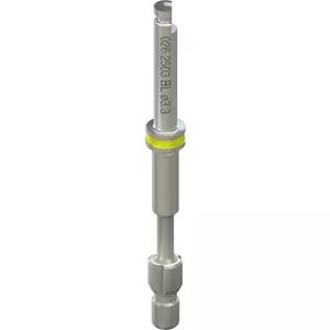 BL/NNC Fraise prof.,ø 3.3mm, 37mm, guidé