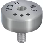 WT Cap. guarigione, Ø 7.2mm, H 3mm, Ti