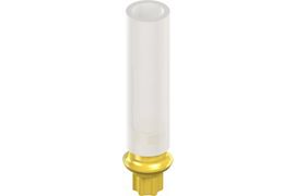 NT Gold Abutment - crown, H 3mm, Ceramicor®/POM