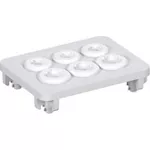 A Module, Grommet Tray, 3 medium 3 large