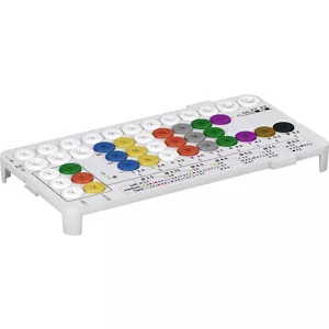 Modulo B, vassoio totalm. conico guid.