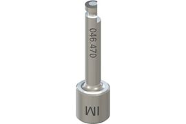 Adapter for handpiece, x-short - L 19mm, stainless steel