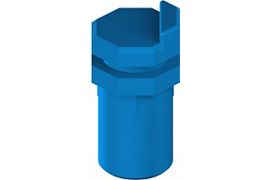 RN Positioning Cylinder for Solid Abutment - for 048.542, H 10.2mm, POM