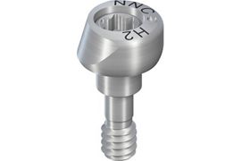 NNC Healing cap - labial bevel, Ø 4mm, H 2mm, Ti