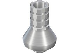 WN synOcta® Post for temporary restorations - for bridge, H 9mm, Ti