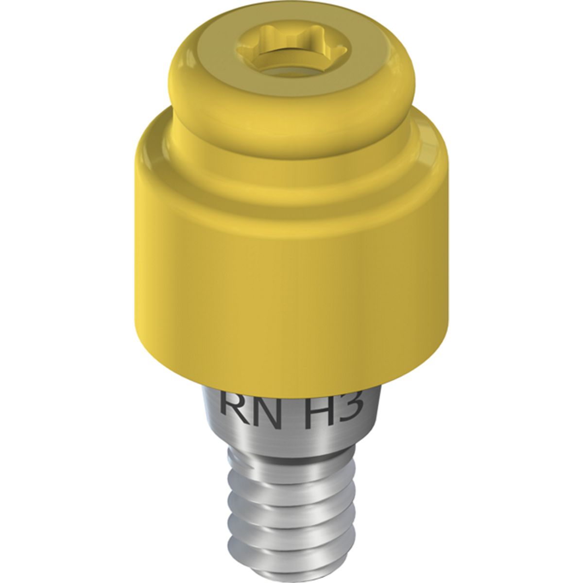 RN Novaloc® TiN, straight 0°, Ø 3.8mm, H 3mm, TAV Straumann Group