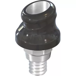 RN Novaloc® ADLC, angled 15°, Ø 3.8mm, H 2mm, TAV