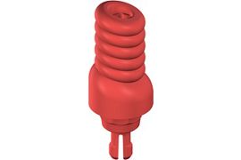 RN Novaloc® Plan Abutment - angled 15°, H 2-6mm, POM