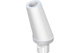 NNC PLAN Cementable abutment,angled 15° - type B, H 5.9mm, POM