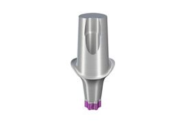 RB/WB Anatomic Abutment - angled 17°, GH 3.5mm, TAN