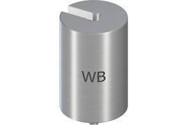 WB Pre-milled Abutment Blank - for Medentika Holder, Ø 11.5mm, TAN