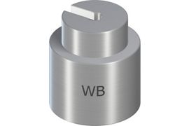 WB Pre-milled Abutment Blank - for Medentika Holder, Ø 15.8mm, TAN