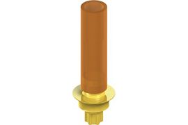 WB Gold Abutment - for crown, Ø 5.5mm, GH 1.5mm,Ceramicor®/POM