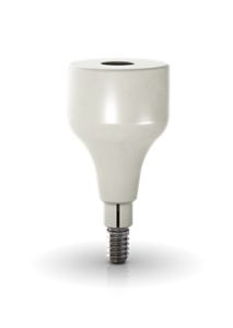 Gm Customizable Healing Abutment, Peek/Titanium, 7.0X5.5 mm