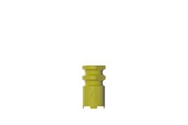 Universal Abutment Impression Coping, Polymer, 4.5X4 mm