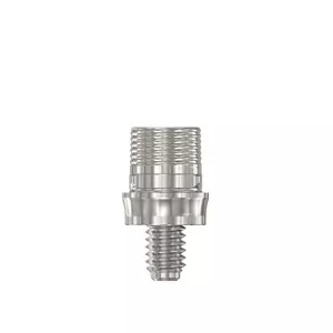 Ext Hex TiBase Crown, Ti, 5.0X4X2