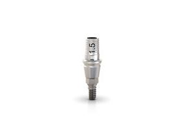 GM Exact Titanium Base, Titanium, 3.5X4X1.5 mm