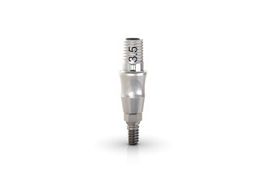 GM Exact Titanium Base, Titanium, 3.5X4X3.5 mm