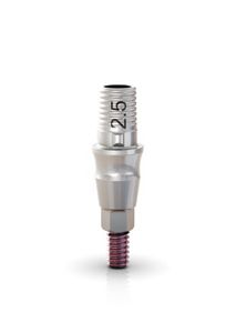 BASE DE TITANIO GM COM PARAFUSO NEO REMOVIVEL 3.5X4X2.5
