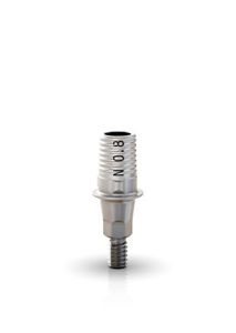 NGM EXACT TITANIUM BASE, TITANIUM, 3.5X4X0.8 mm | Straumann